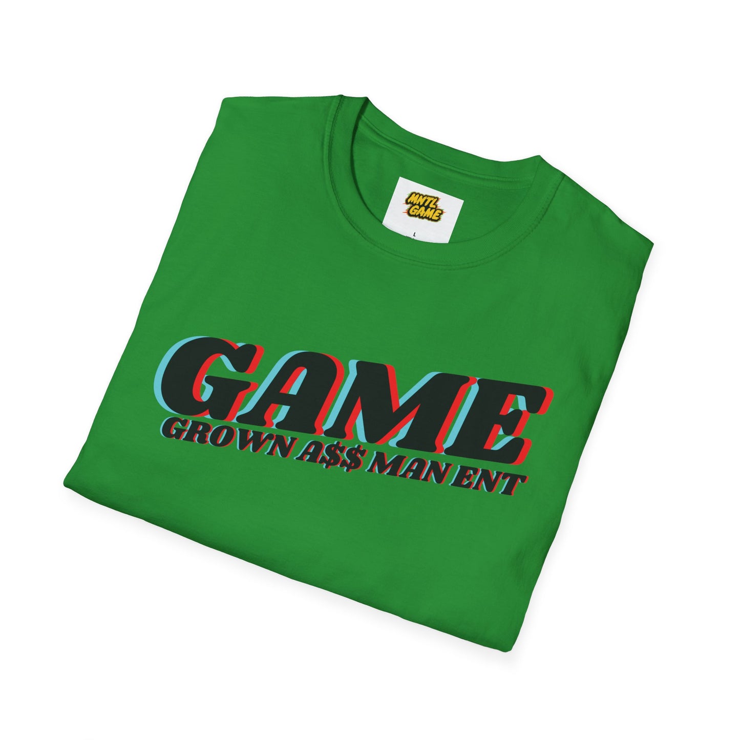 T-Shirt - GAME, Grown A$$ Man Ent Design