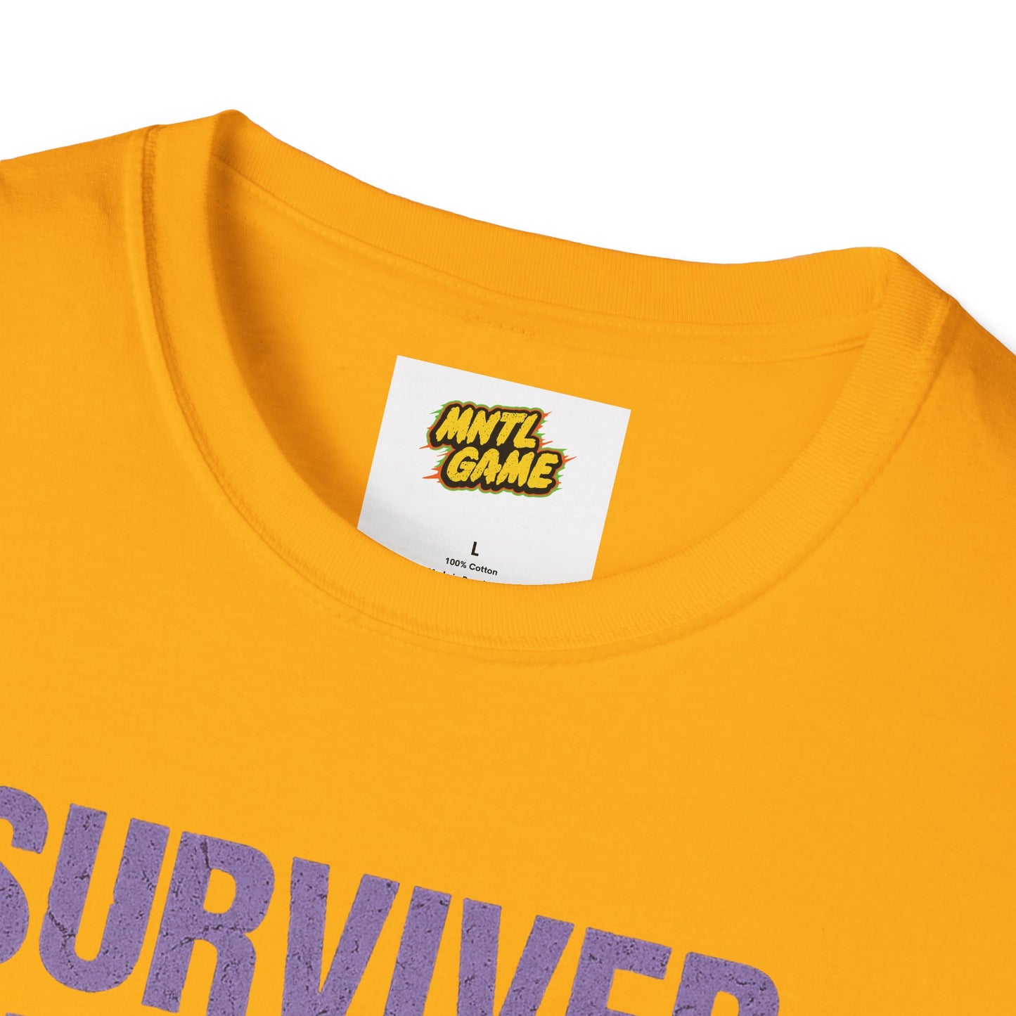 Inspiring Unisex T-Shirt - 'I Survived Depression'