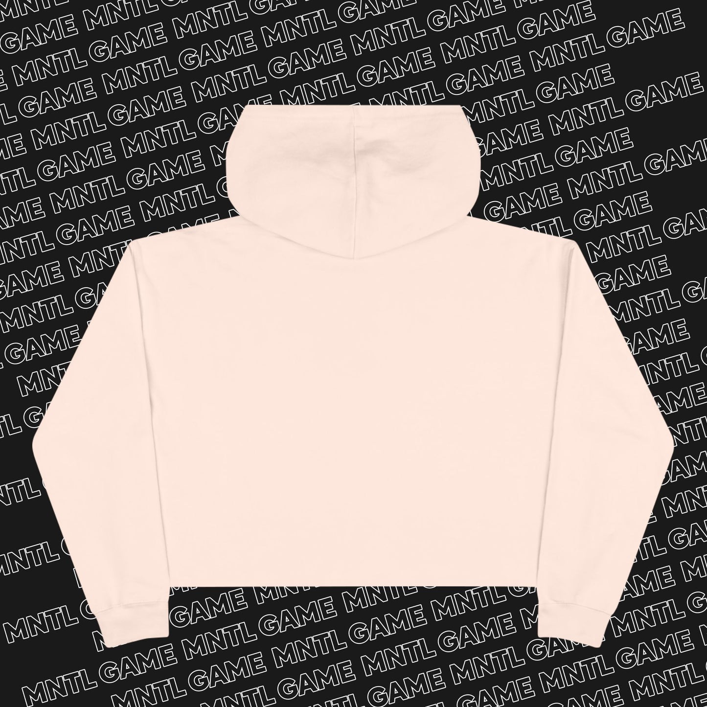 MNTL Game Heart Crop Hoodie -- She's So MNTL