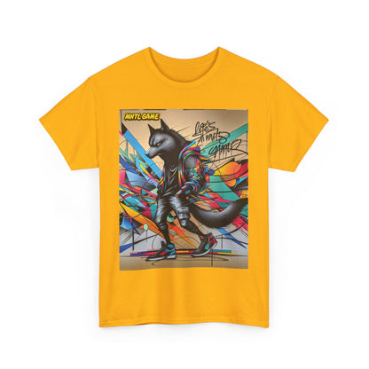 MNTL Game Wolf Graffiti Tee