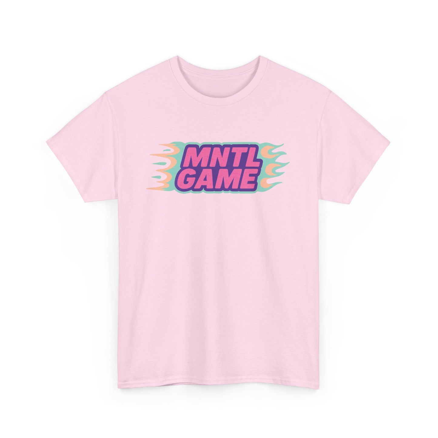 Flame Retro Neon Tee - She's So MNTL