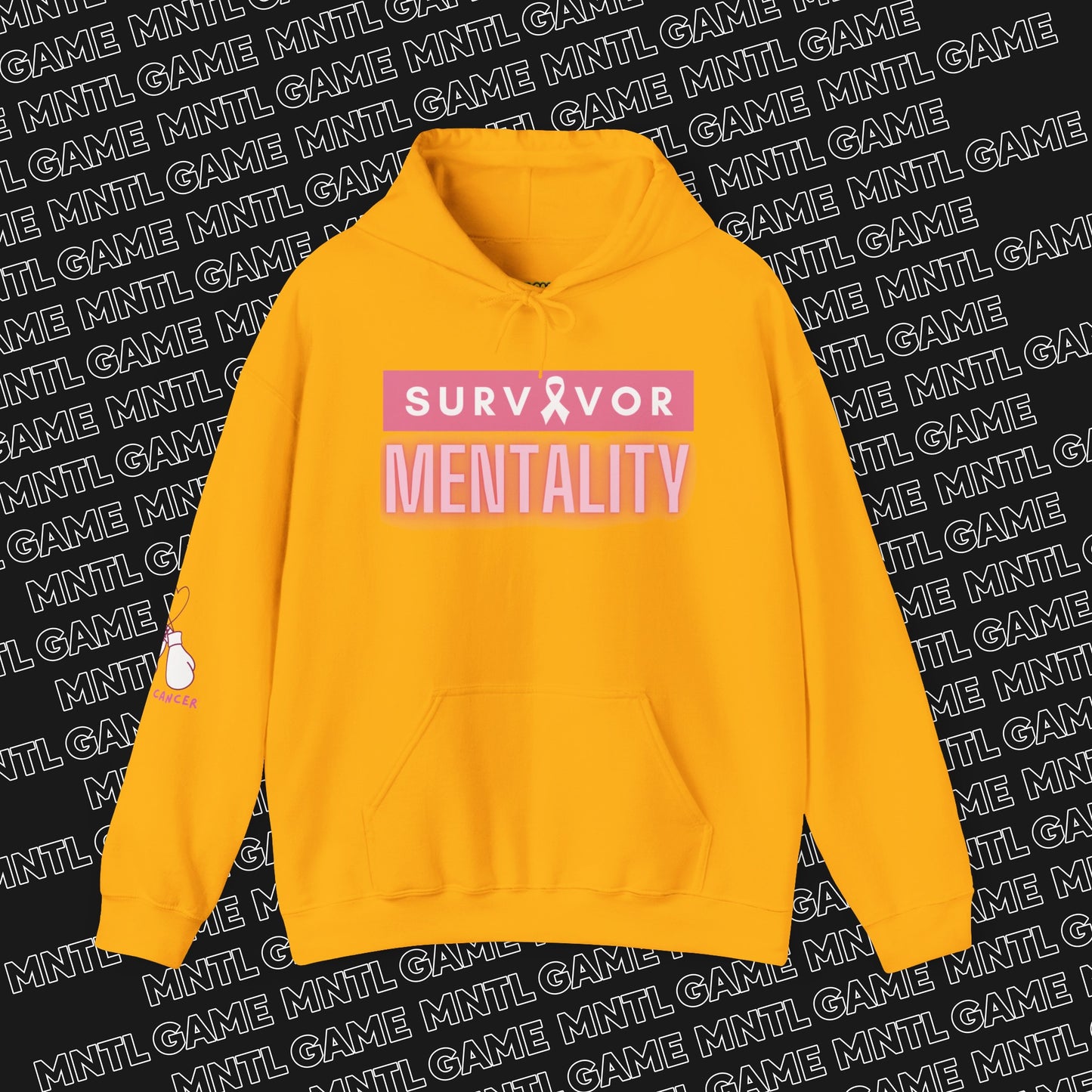 Survivor Mentality Hoodie (PINK)