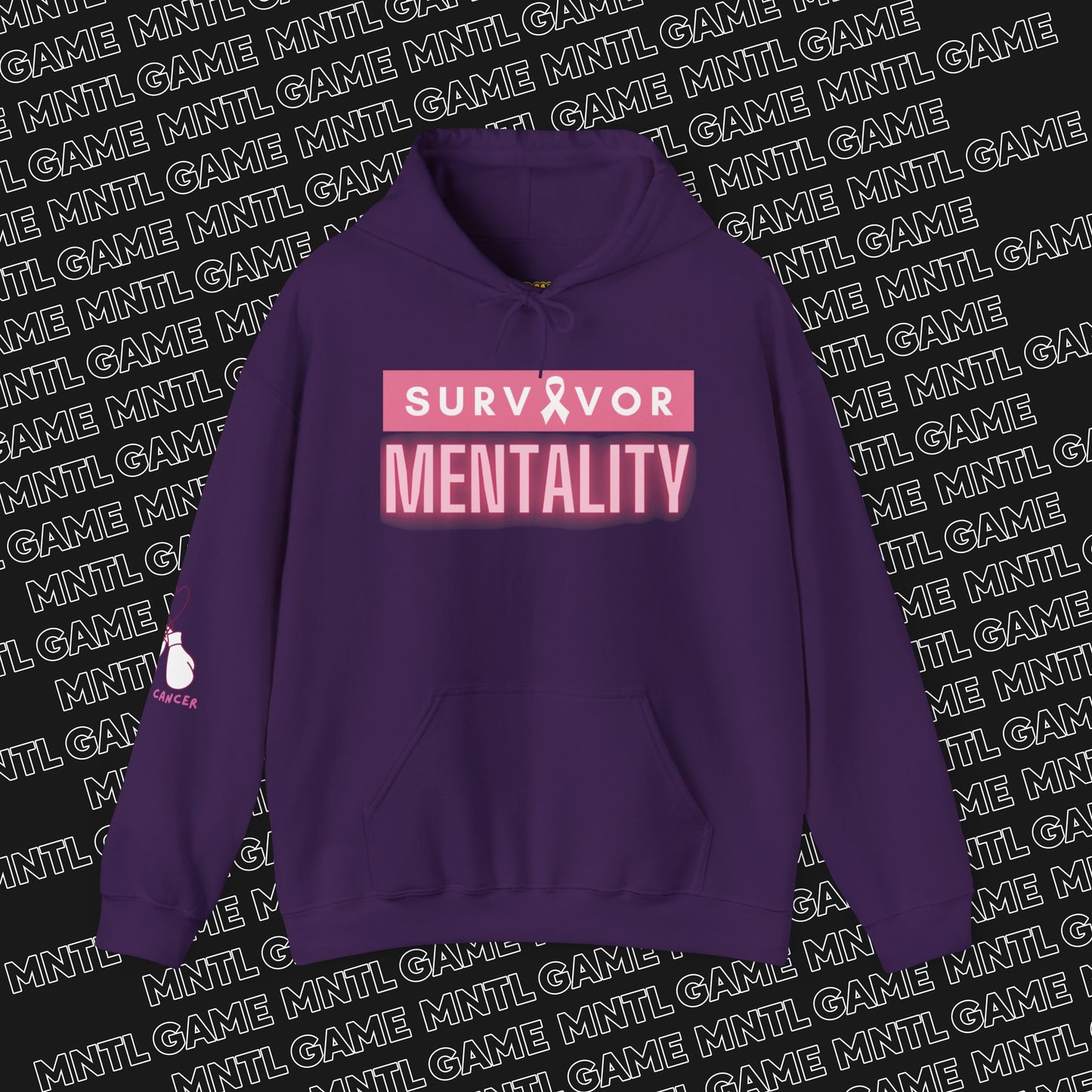 Survivor Mentality Hoodie (PINK)