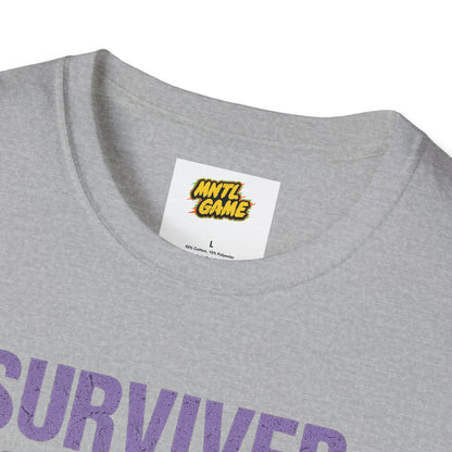 Inspiring Unisex T-Shirt - 'I Survived Depression'