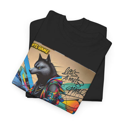 MNTL Game Wolf Graffiti Tee