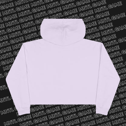 MNTL Game Heart Crop Hoodie -- She's So MNTL