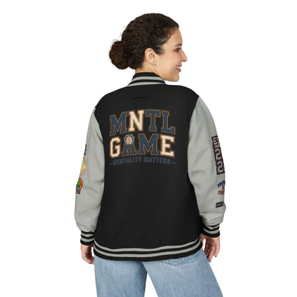 Letterman Jacket - MNTL Game Design - Mental Heath Matters - New Growth Era
