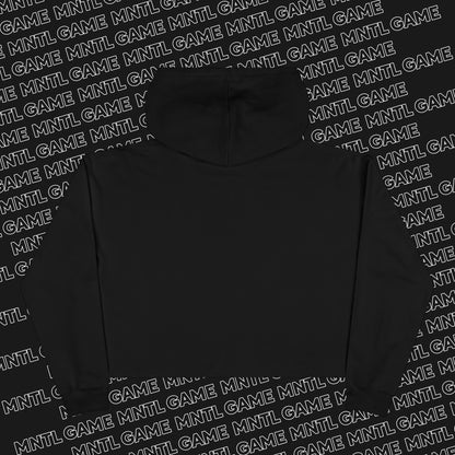 MNTL Game Heart Crop Hoodie -- She's So MNTL