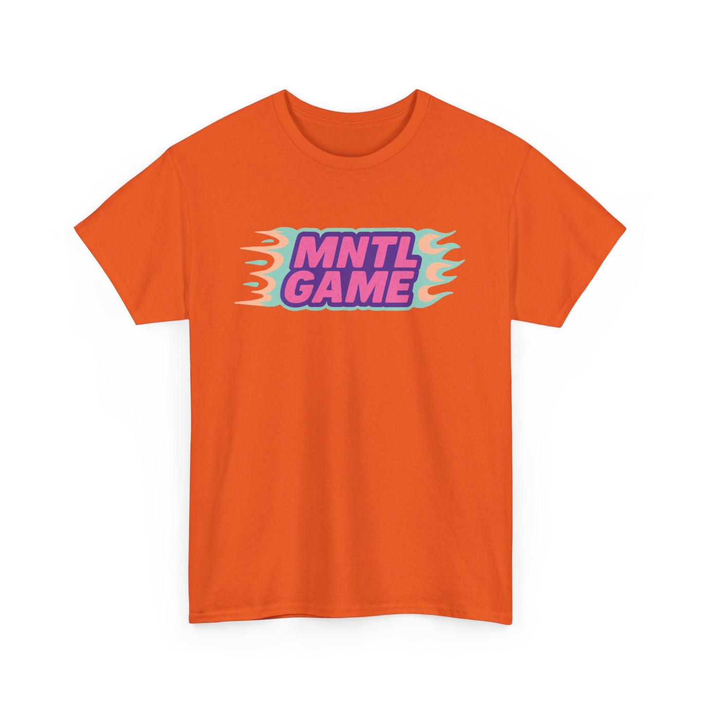 Flame Retro Neon Tee - She's So MNTL