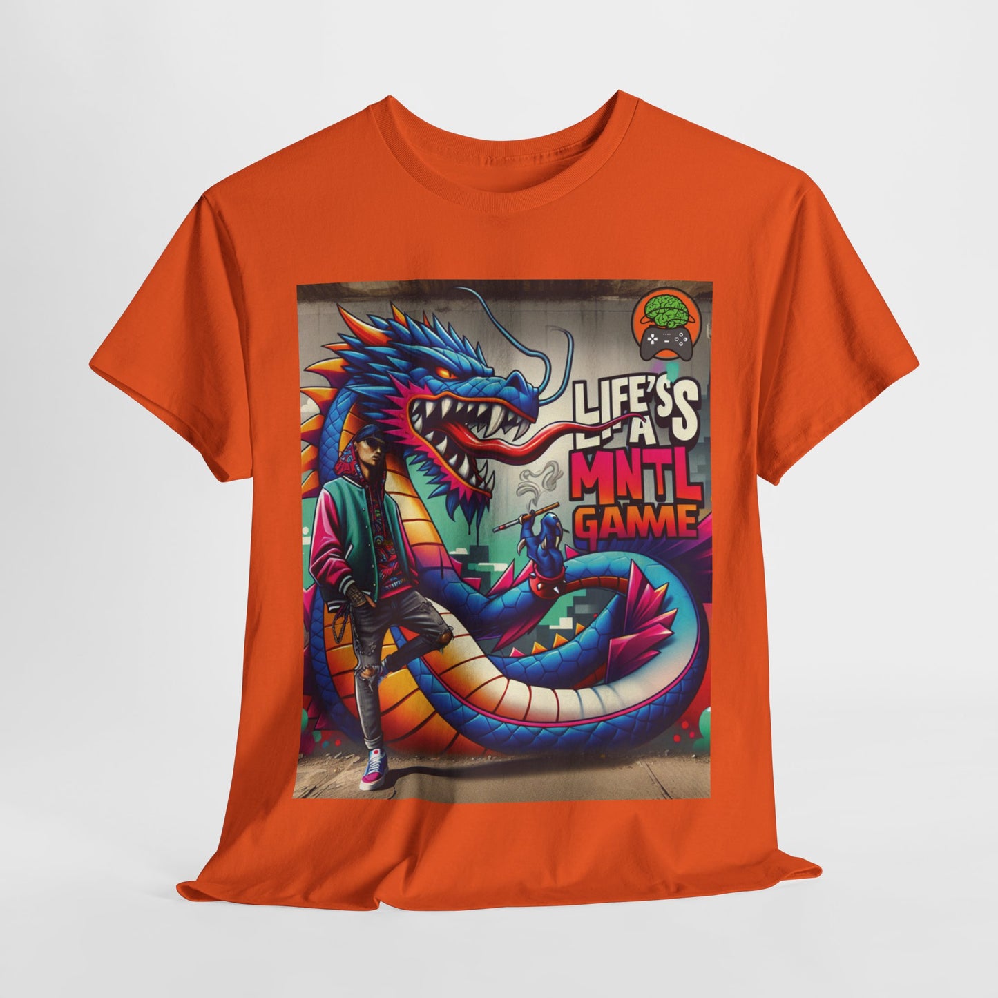 MNTL Game Dragon Graffiti Tee