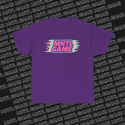 Flame Retro Neon Tee - She's So MNTL