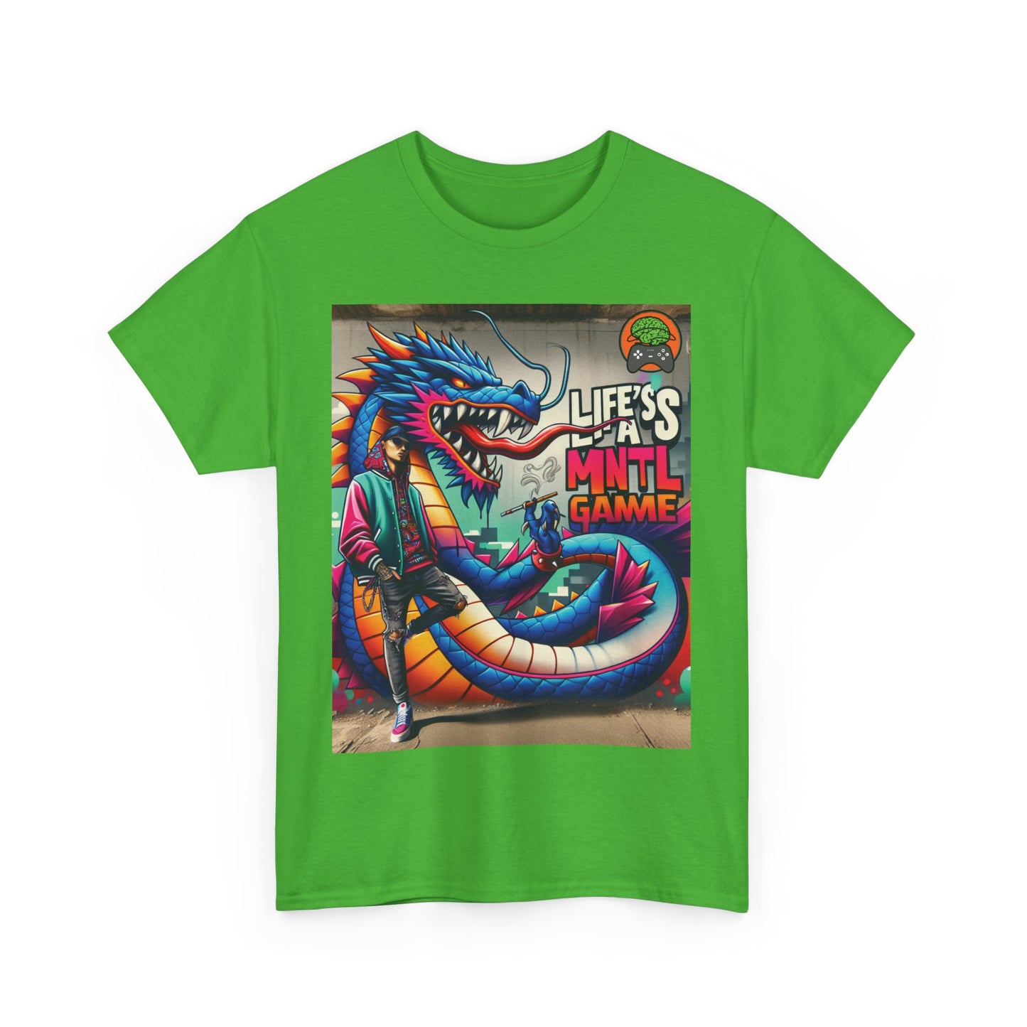 MNTL Game Dragon Graffiti Tee