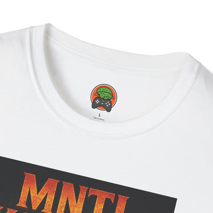 Mental Kombat Poster T-Shirt — "Hustle vs Excuse" Motivational Gym Tee