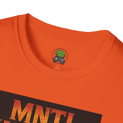 Mental Kombat Poster T-Shirt — "Hustle vs Excuse" Motivational Gym Tee