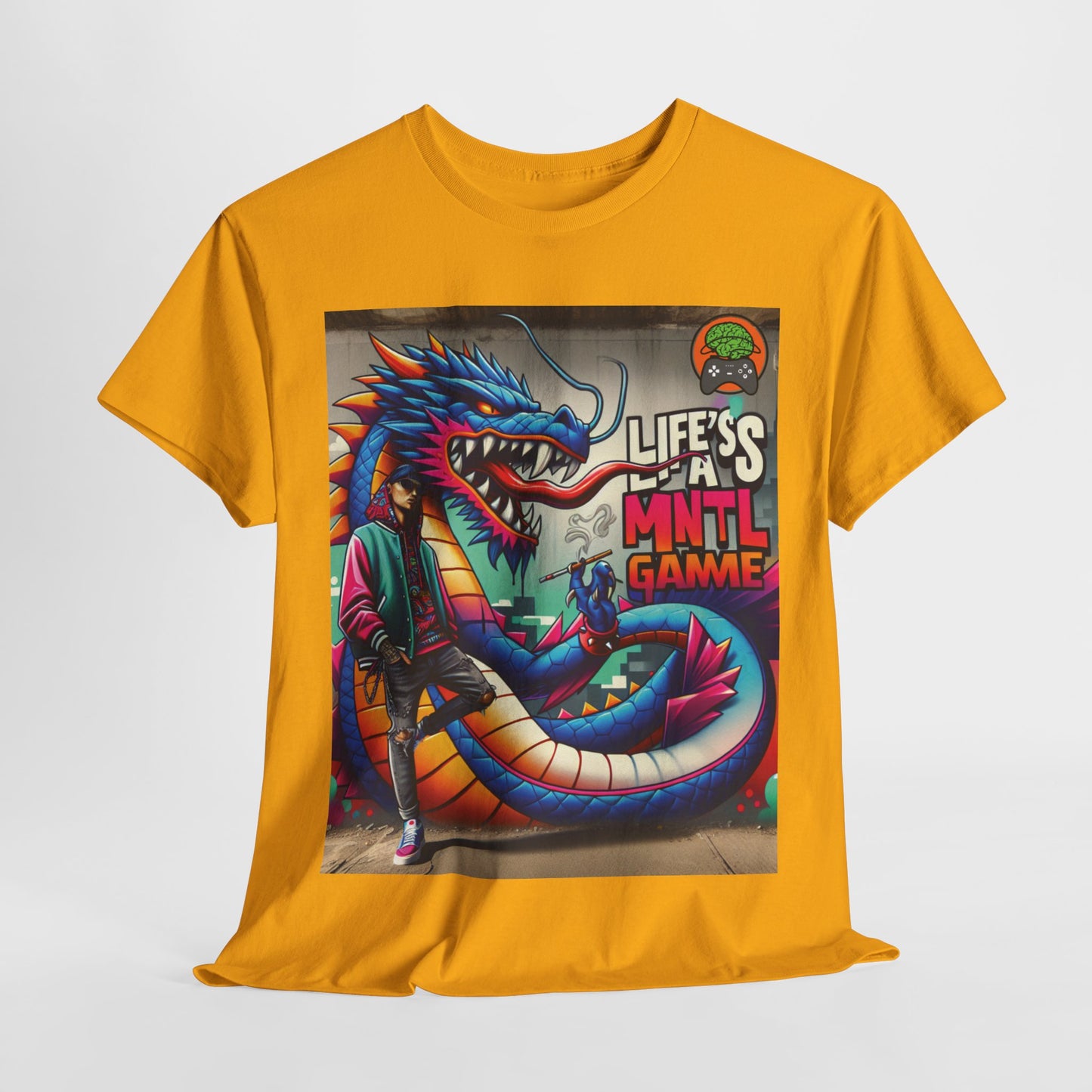 MNTL Game Dragon Graffiti Tee