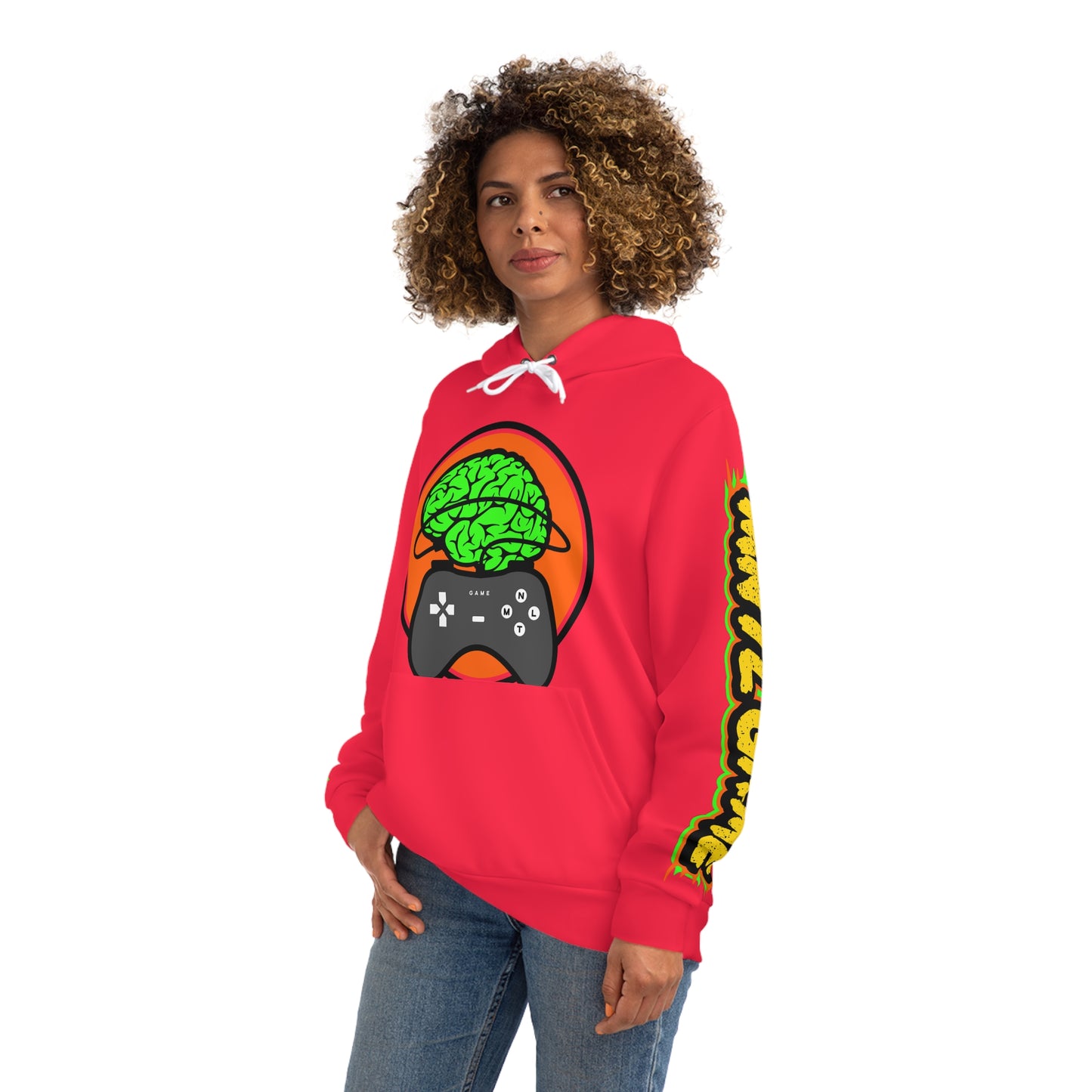 AOP "Plugg'd In" Hoodie (Infrared)