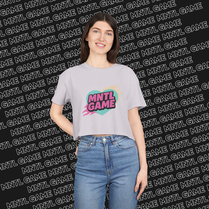 MNTL Game Crop Tee - She's So MNTL