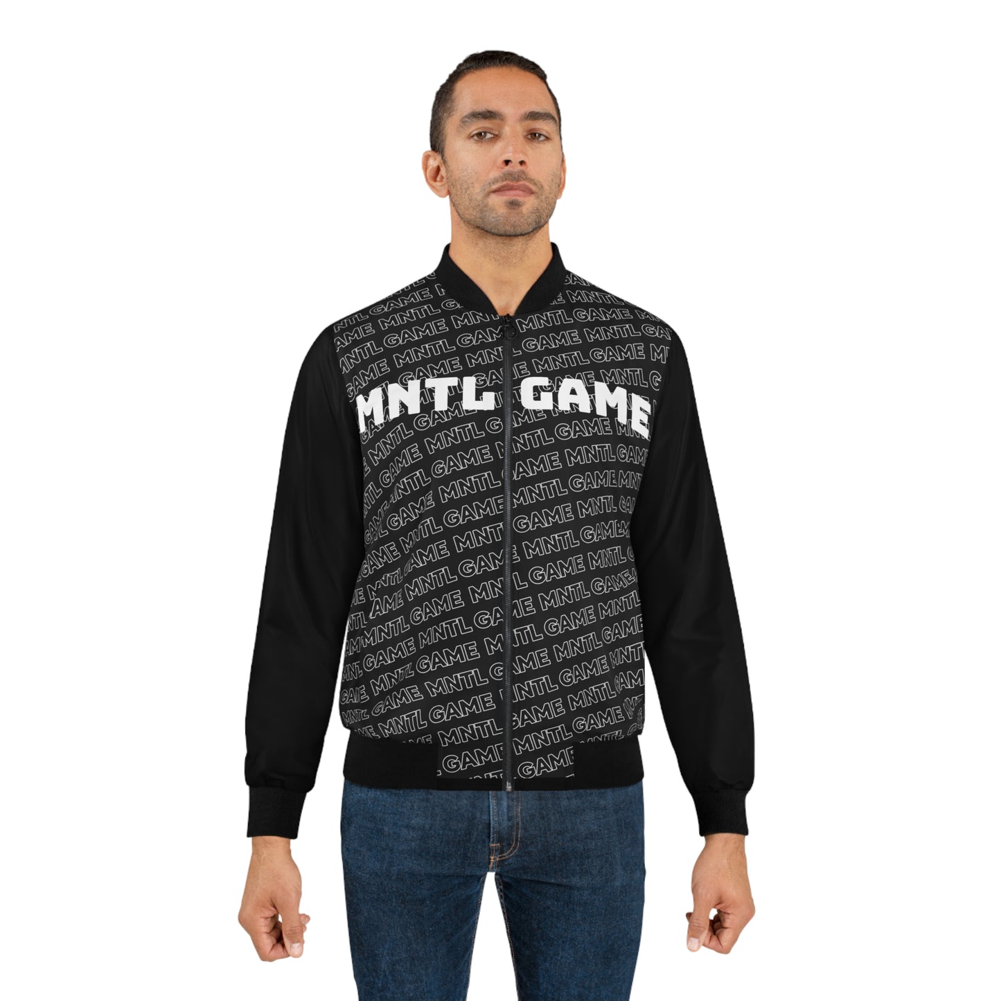 MNTL Game Print Bomber Jacket