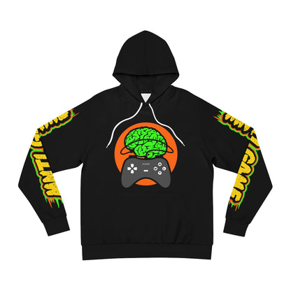 AOP "Plugg'd In" Hoodie (Blac)