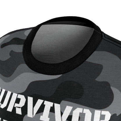 Women's Camo Survivor Mentality AOP Cut