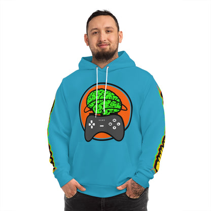 AOP "Plugg'd In" Hoodie (Blu)