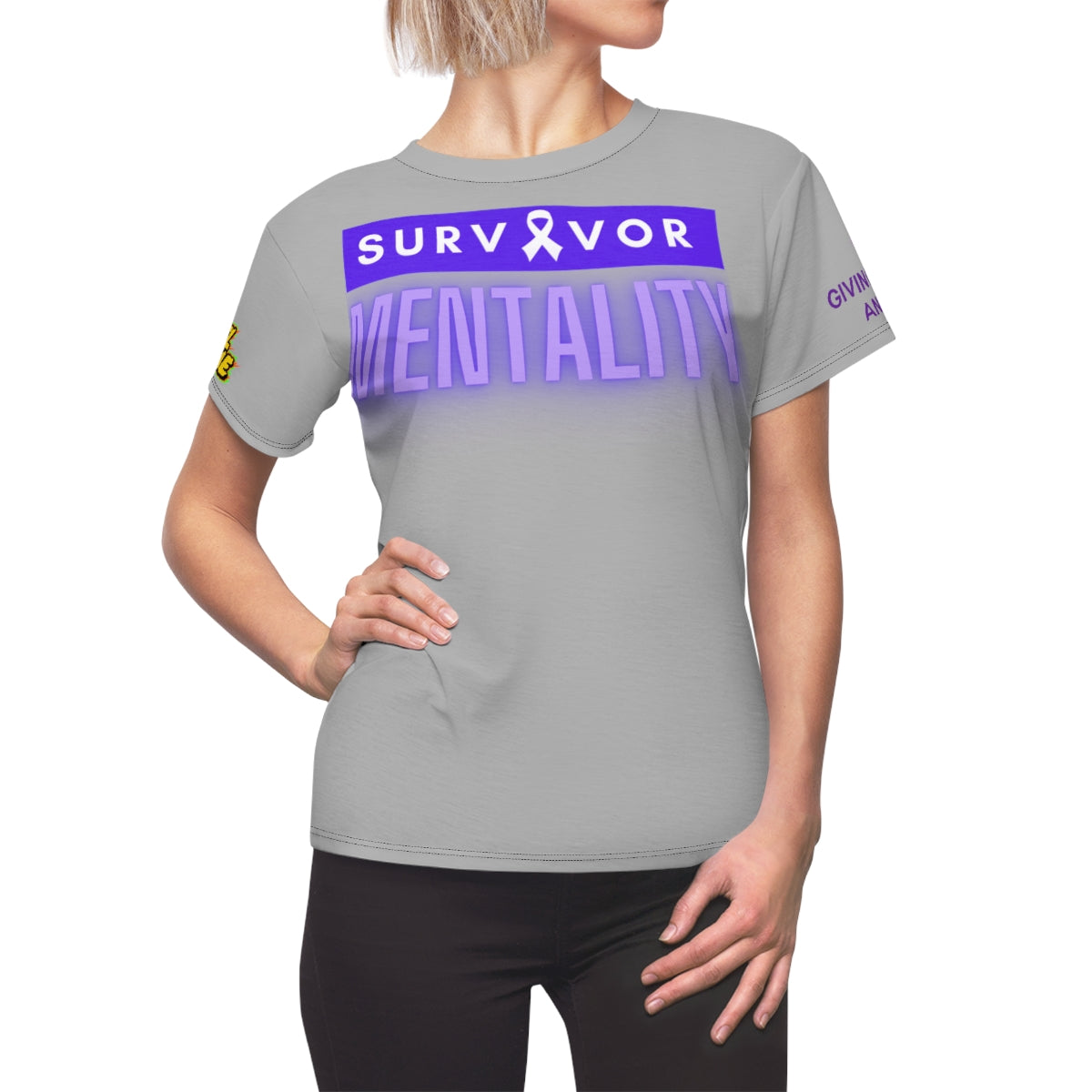 Women's Survivor Mentality AOP Cut