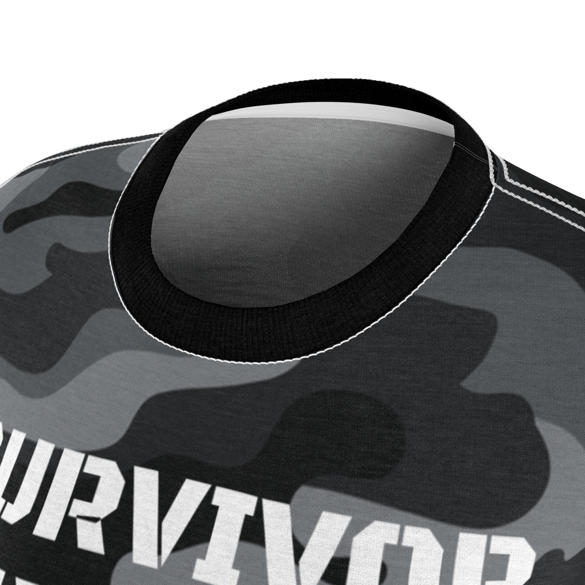 Women's Camo Survivor Mentality AOP Cut