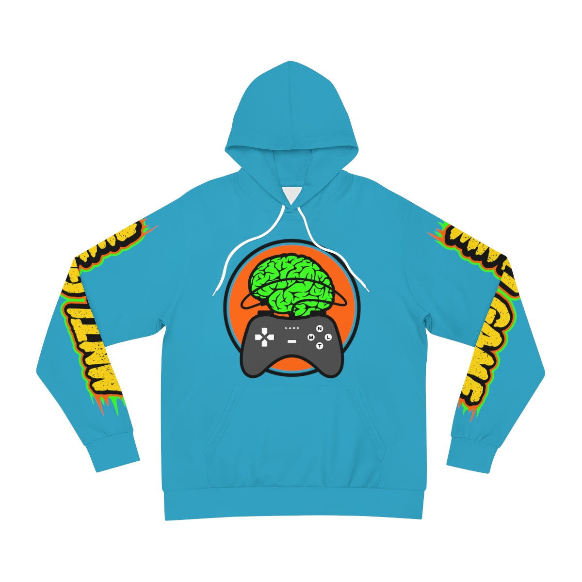 AOP "Plugg'd In" Hoodie (Blu)