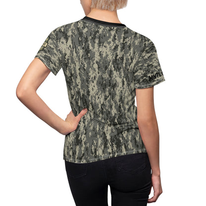 Women's Digi Camo Survivor Mentality AOP Cut