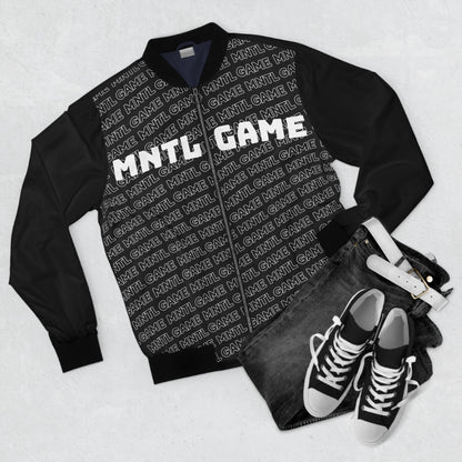 MNTL Game Print Bomber Jacket