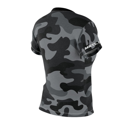 Women's Camo Survivor Mentality AOP Cut